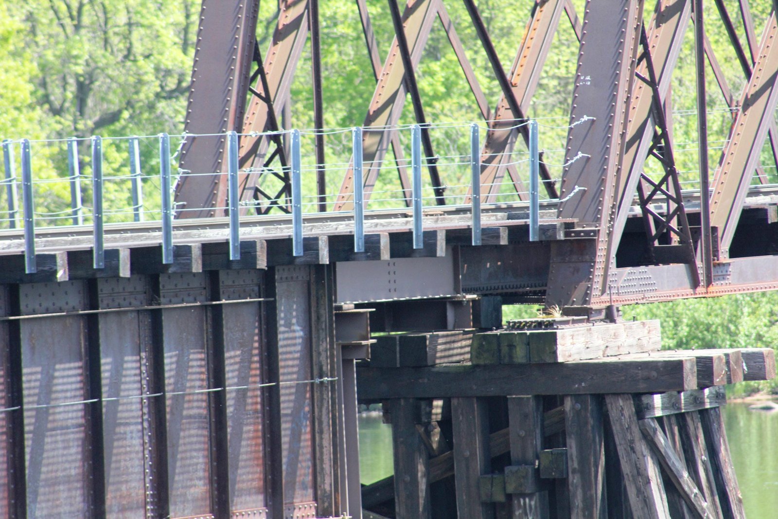 Span #5 prior to replacement during 2014 reconstruction